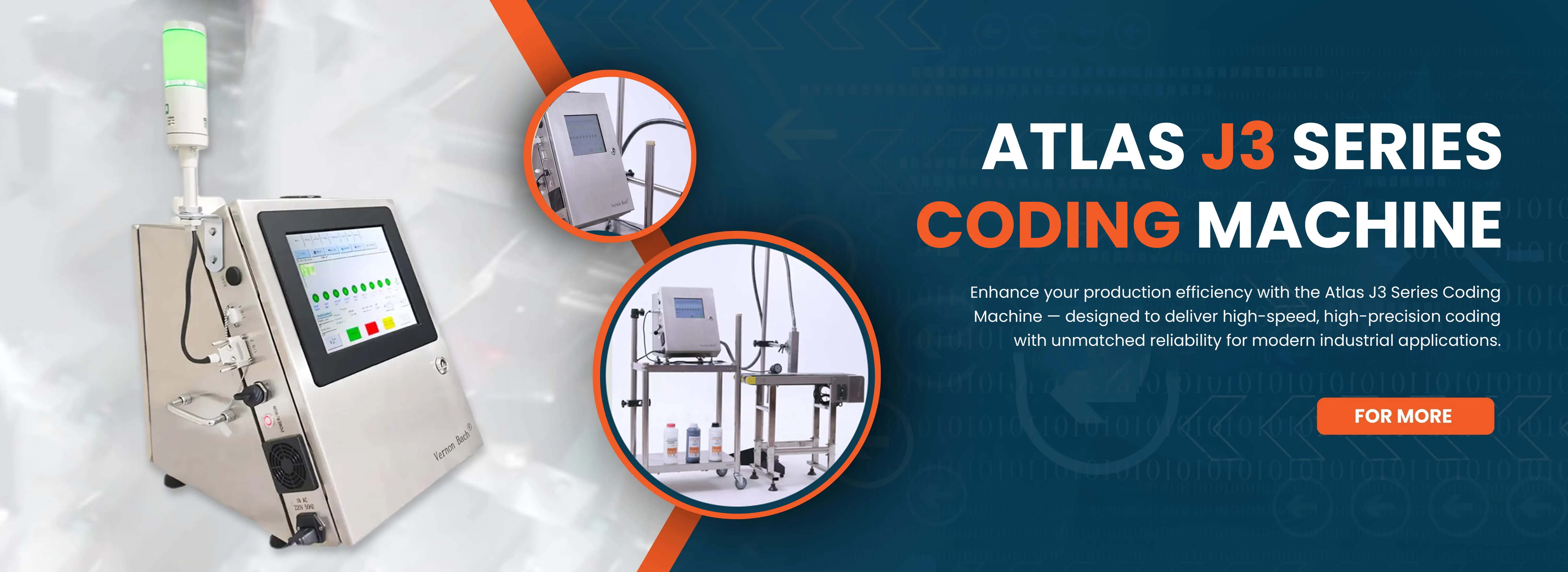 Atlas J3 Series Coding Machine