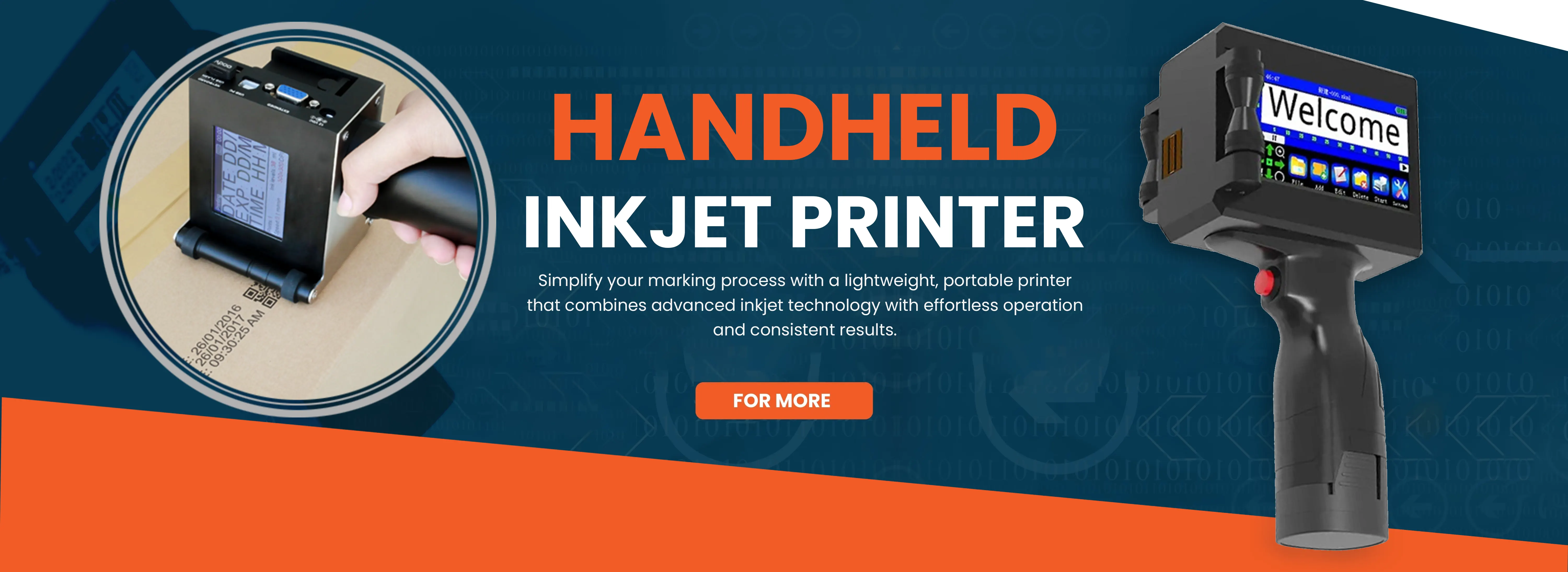 Handheld Inkjet Printer